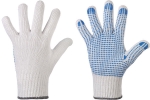 Strickhandschuhe mit PVC Noppen, Grobstrick